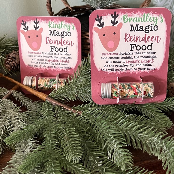 Magic Reindeer Food Cards - Picture 1 of 1